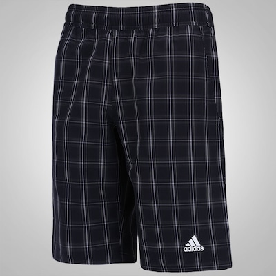 Bermuda adidas Xadrez - Masculina - Foto 1