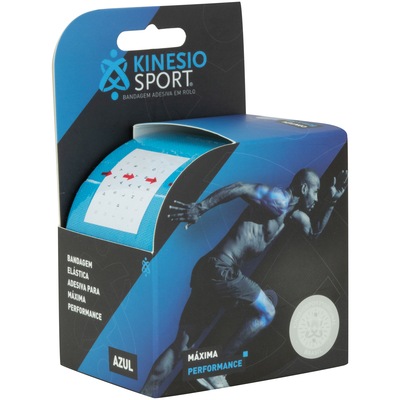 Bandagem Elástica Adesiva Kinesio Sport Faixa de Proteção - 5cm - Foto 1