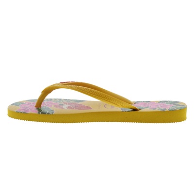 Chinelo Havainas Slim Floral 16 - Feminino - Foto 6