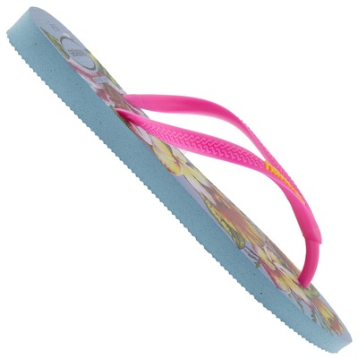 Chinelo Havainas Slim Floral 16 - Feminino - Foto 2