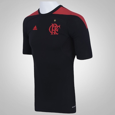Camisa de Compressão do Flamengo adidas Techfit - Masculina - Foto 3