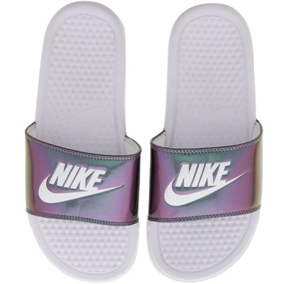 Chinelo Nike Benassi JDI Print - Slide - Feminino - Foto 1