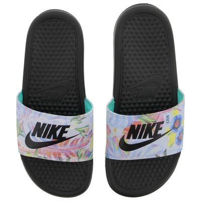 Chinelo Nike Benassi JDI Print - Slide - Feminino - Foto 1