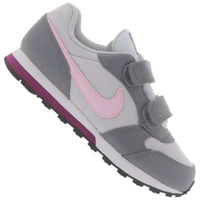 Tênis sem Cadarço Nike MD Runner 2 com Duas Tiras em Velcro - Infantil - Foto 1