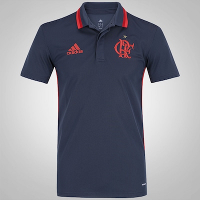 Camisa Polo do Flamengo adidas 2016 - Masculina - Foto 1