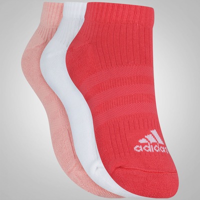 Kit de Meias adidas Liner Cushion 3S com 3 Pares - Adulto - Foto 3