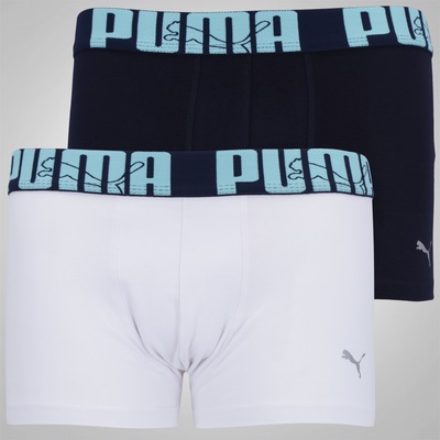 Kit de Cueca Boxer Puma Active PU109 com 2 unidades - Adulto - Foto 3