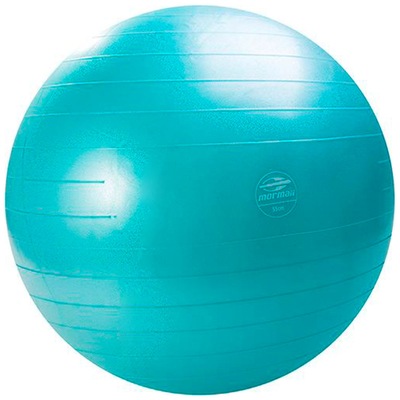 Bola de Pilates Suiça Mormaii Anti-Burst - 55cm - Foto 1