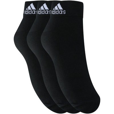 Kit de Meias adidas Ankle MID Thin com 3 Pares - Adulto - Foto 3