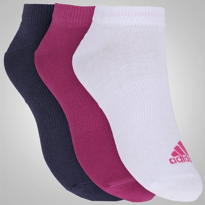 Kit de Meias adidas Liner Thin com 3 Pares - Adulto - Foto 3