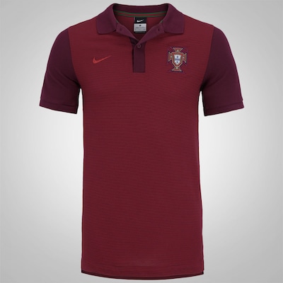 Camisa Polo de Portugal Nike Autentic GS - Masculina - Foto 1
