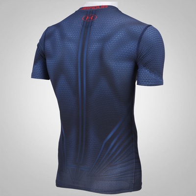 Camiseta de Compressão Under Armour Superman - Masculina - Foto 4