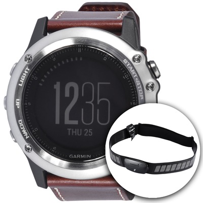 Relógio Monitor Cardíaco Garmin Fênix 3 - Adulto - Foto 1