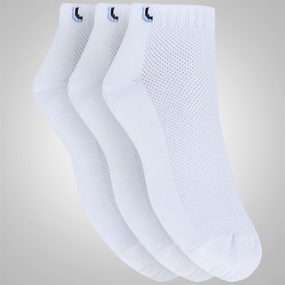 Kit de Cano Curto Meia Lupo com 3 Pares - Feminino - Foto 3