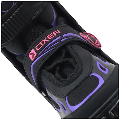 Patins Oxer Pixel - In Line - Fitness - ABEC 7 - Ajustável - Adulto - Foto 3