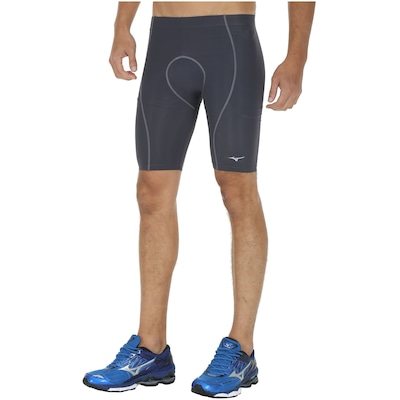 Bermuda de Compressão Mizuno Run 2 - Masculina - Foto 3