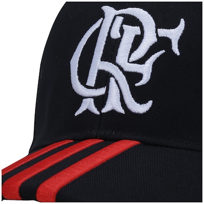 Boné adidas Flamengo 3S - Strapback - Adulto - Foto 3