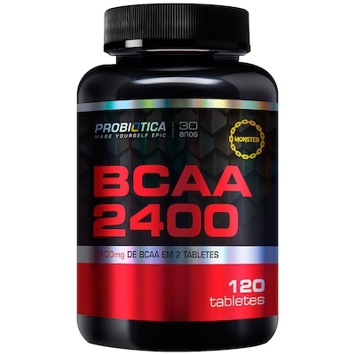 BCAA Probiótica 2400 - 120 Tabletes - Foto 1