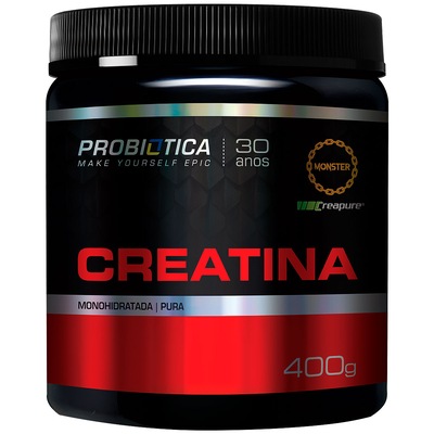 Creatina Probiótica Monohidratada Creapure - 400g - Foto 1