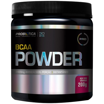 BCAA Probiótica Powder - Açaí com Guaraná - 200g - Foto 1