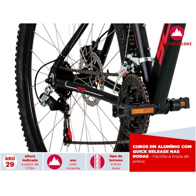Mountain Bike Schwinn Colorado Aro 29 - Freio a Disco - Câmbio Shimano - Foto 2