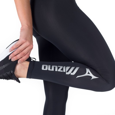 Calça Legging Mizuno Big Logo - Feminina - Foto 4