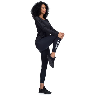 Calça Legging Mizuno Big Logo - Feminina - Foto 5