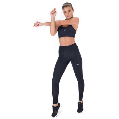 Calça Legging Mizuno Big Logo - Feminina - Foto 6