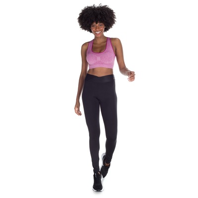 Top Fitness com Bojo Oxer Seamless Alça Cruzada - Adulto - Foto 4