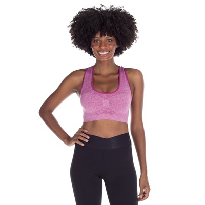 Top Fitness com Bojo Oxer Seamless Alça Cruzada - Adulto - Foto 2