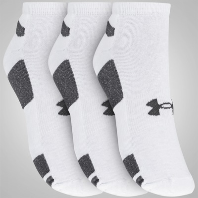 Kit de Meias Under Armour Heatgear No Show com 3 Pares - Masculino - Foto 3