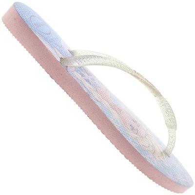 Chinelo Havaianas Slim Frozen 17 Feminino - Infantil - Foto 2