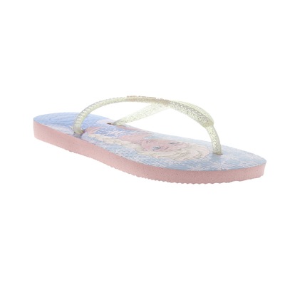 Chinelo Havaianas Slim Frozen 17 Feminino - Infantil - Foto 3
