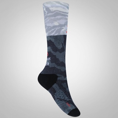 Meia Reebok M CF Prin So - Masculina - Foto 1