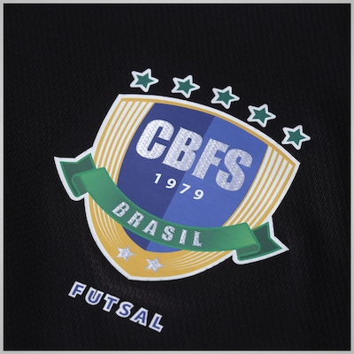 Camisa da CBFS Of All Black Penalty - Masculina - Foto 3