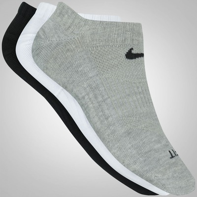 Kit de Meia Nike Dri-Fit Lightweight com 3 Pares - Adulto - Foto 1