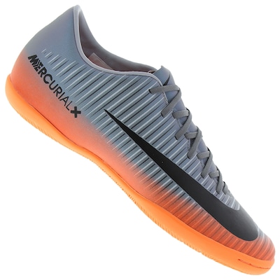 Chuteira Futsal Nike MercurialX Victory VI CR7 IC - Adulto - Foto 1