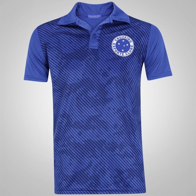 Camisa Polo do Cruzeiro Camuflada - Masculina - Foto 1