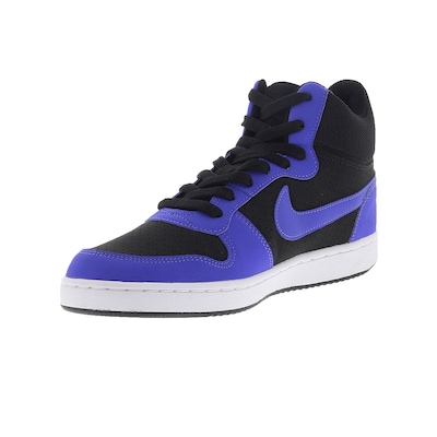 Tênis Cano Alto Nike Court Borough Mid - Masculino - Foto 4