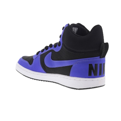 Tênis Cano Alto Nike Court Borough Mid - Masculino - Foto 6