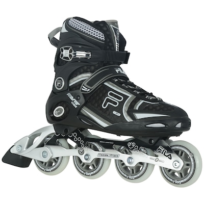 Patins Fila Master Wave - In Line - Fitness - ABEC 7 - Base de Alumínio - Adulto - Foto 1