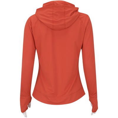 Camiseta Manga Longa Oxer com Bolso e Capuz - Feminina - Foto 2