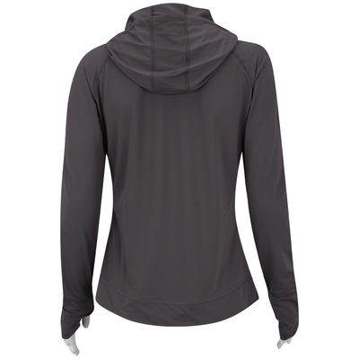 Camiseta Manga Longa Oxer com Bolso e Capuz - Feminina - Foto 2
