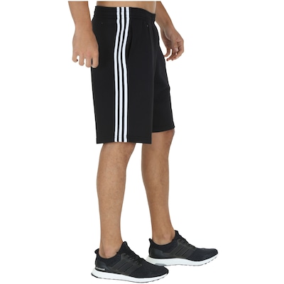 Bermuda de Moletom adidas Essentials 3S Coft - Masculina - Foto 5
