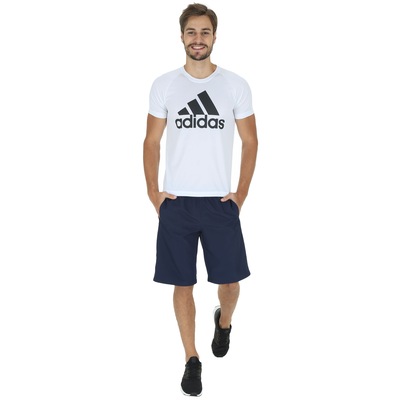 Camiseta adidas D2M Logo - Masculina - Foto 5