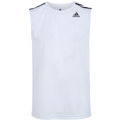 Camiseta Regata adidas D2M 3S - Masculina - Foto 5