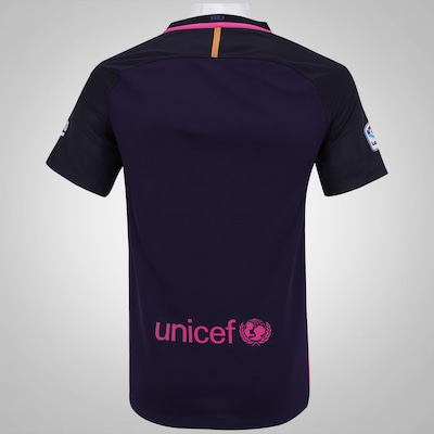Camisa Barcelona II 16/17 Nike com Patrocínio - Masculina - Foto 2