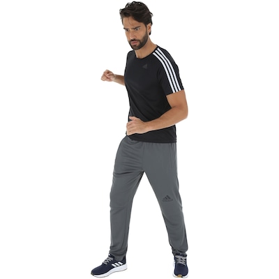 Camiseta adidas D2M 3S - Masculina - Foto 4