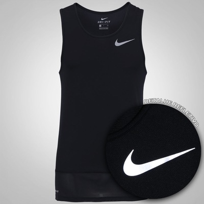 Camiseta Regata Nike Breathe Rapid - Masculina - Foto 4