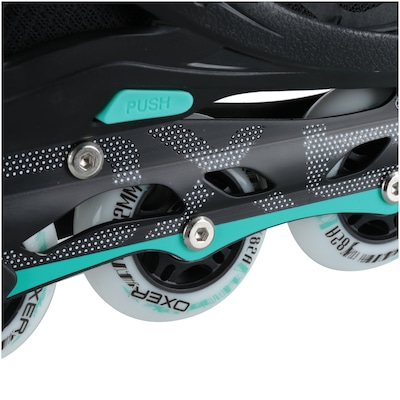 Patins Oxer Pixel First Wheels - In Line - Fitness - Ajustável - Infantil - Foto 4